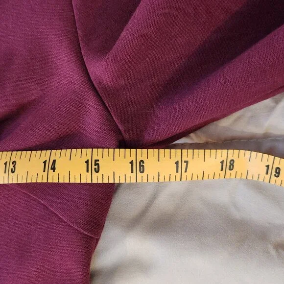 Boden NWT Petite Mulled Wine Nellie Ponte V-Neck Wrap Dress - Picture 11 of 15